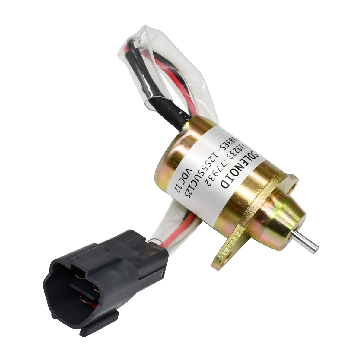 Solénoïde d'arrêt de carburant 12V 1503ES-12S5SUC5S pour Yanmar