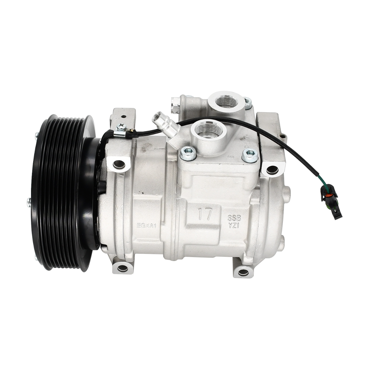 Compresseur de climatisation AH169875 pour John Deere