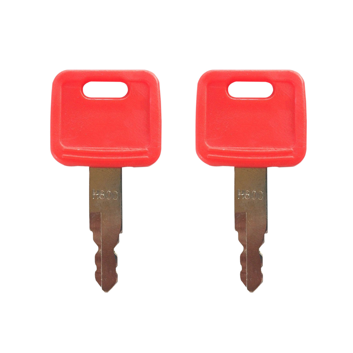 Clé d'allumage 4286465 2 pièces pour New Holland pour Fiat pour étui pour Hitachi pour John Deere
