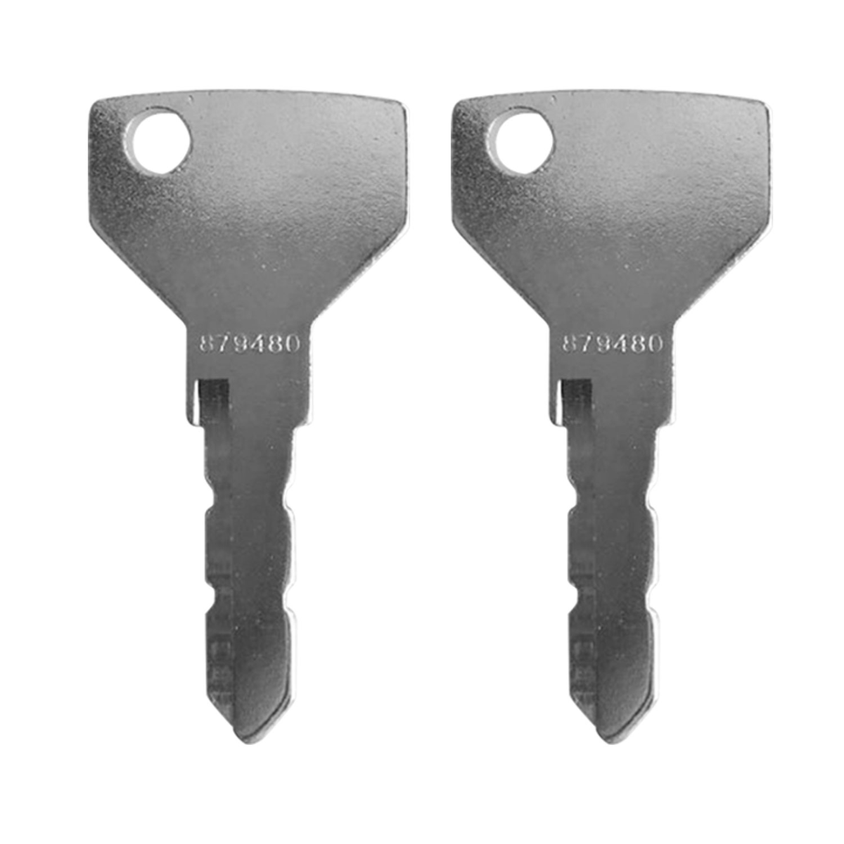 Clé d'allumage 198360-52160 2 pièces pour Branson pour Yanmar pour John Deere pour Kukje pour Ford pour New Holland