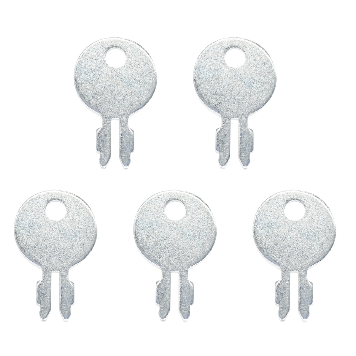 5 clés d'allumage PCS 180292M1 pour Massey Ferguson