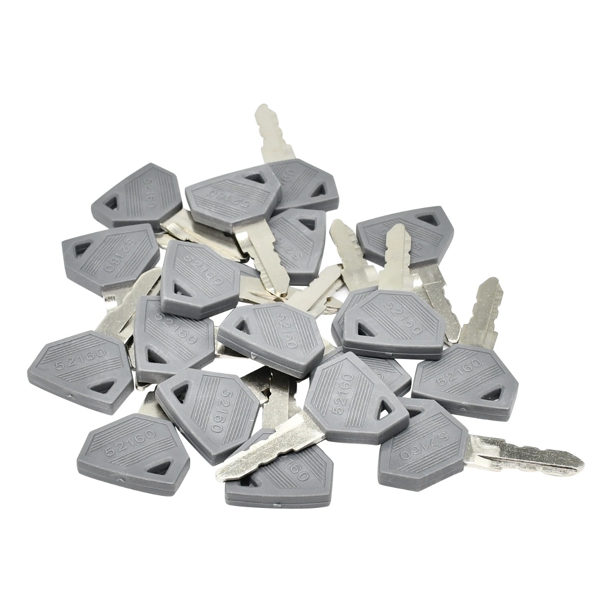 Clé d'allumage 20 pièces 198360-52160 pour Yanmar