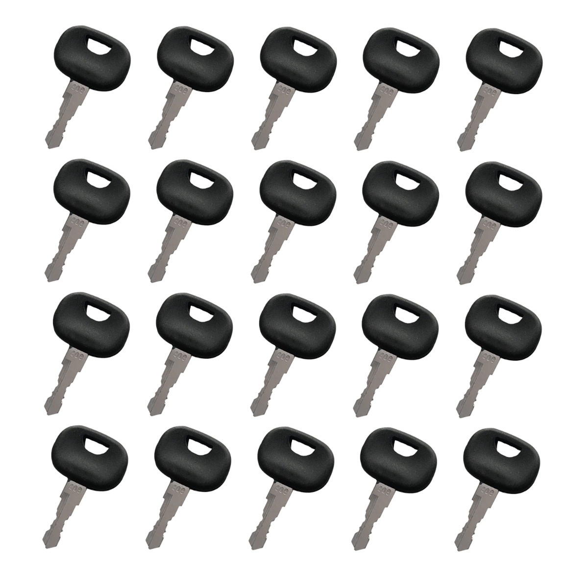 Clé d'allumage 20pc 10221073 pour John Deere