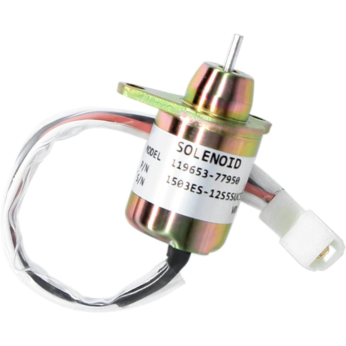 Solénoïde d'arrêt de carburant 117233-77932 pour John Deere pour Yanmar pour Komatsu