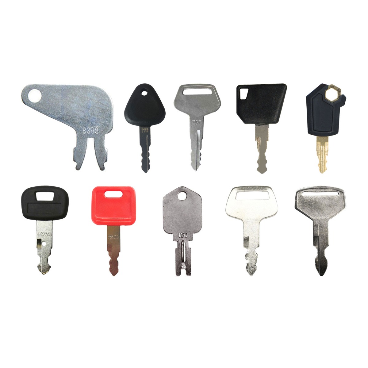 10 pièces clé d'excavatrice équipement de Construction lourd 5P8500 pour Caterpillar pour Komatsu pour John Deere pour Kubota