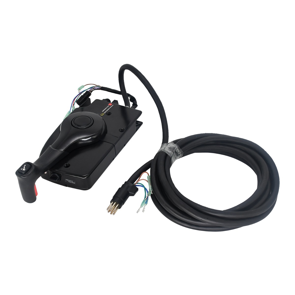 Boîtier de télécommande à montage latéral pour moteur de bateau droit avec 8 broches 881170A15 pour Mercury