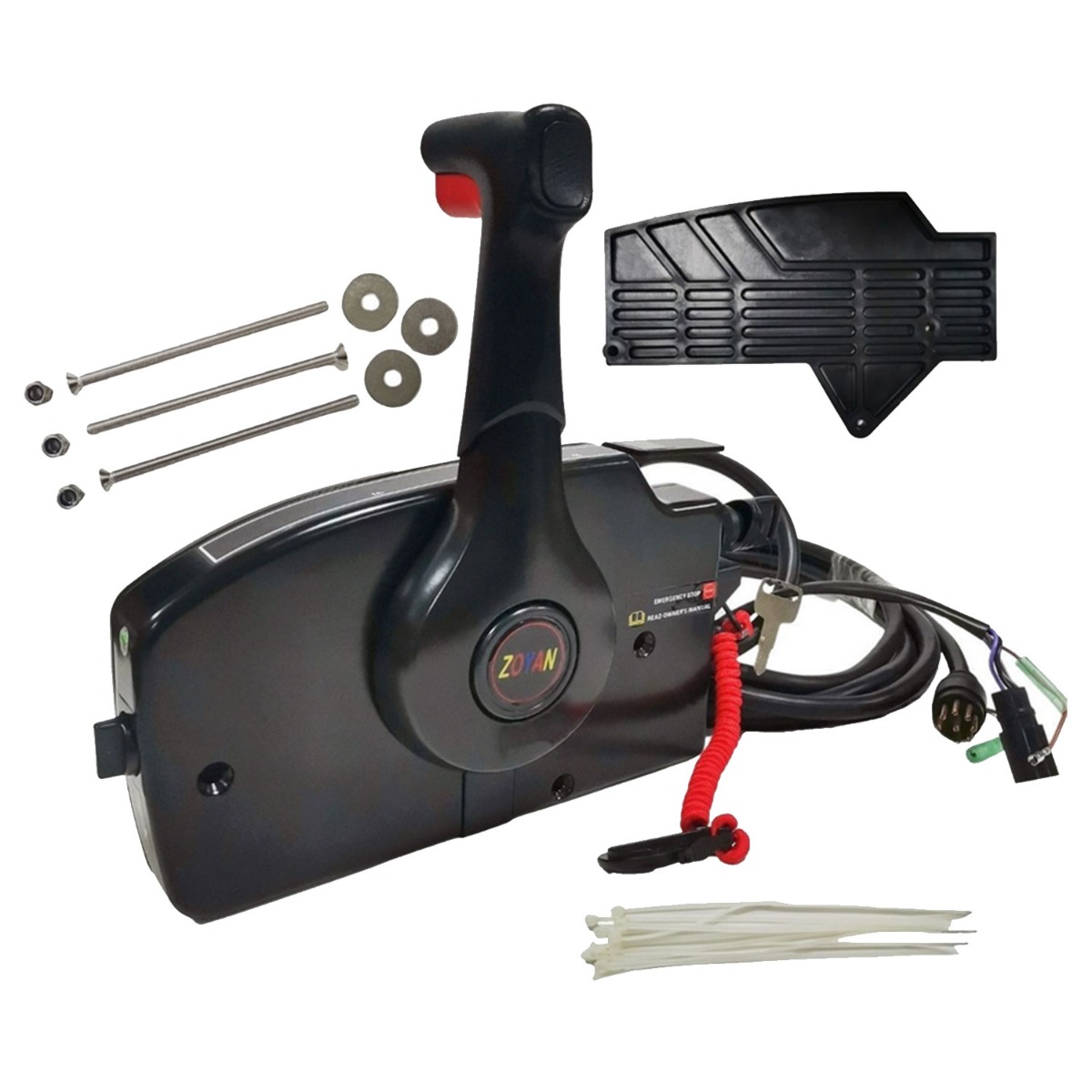 Télécommande hors-bord d'accélérateur à montage latéral 881170A3 pour Mercury