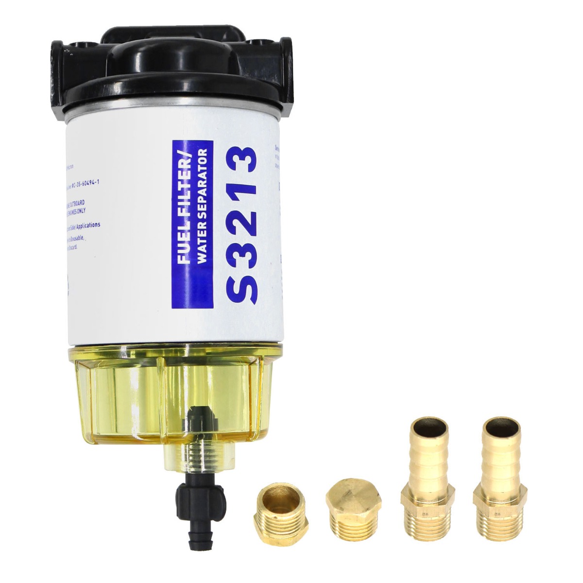 Nouveau filtre séparateur d'eau de carburant Spin-On 35-60494-1 pour Mercury Marine