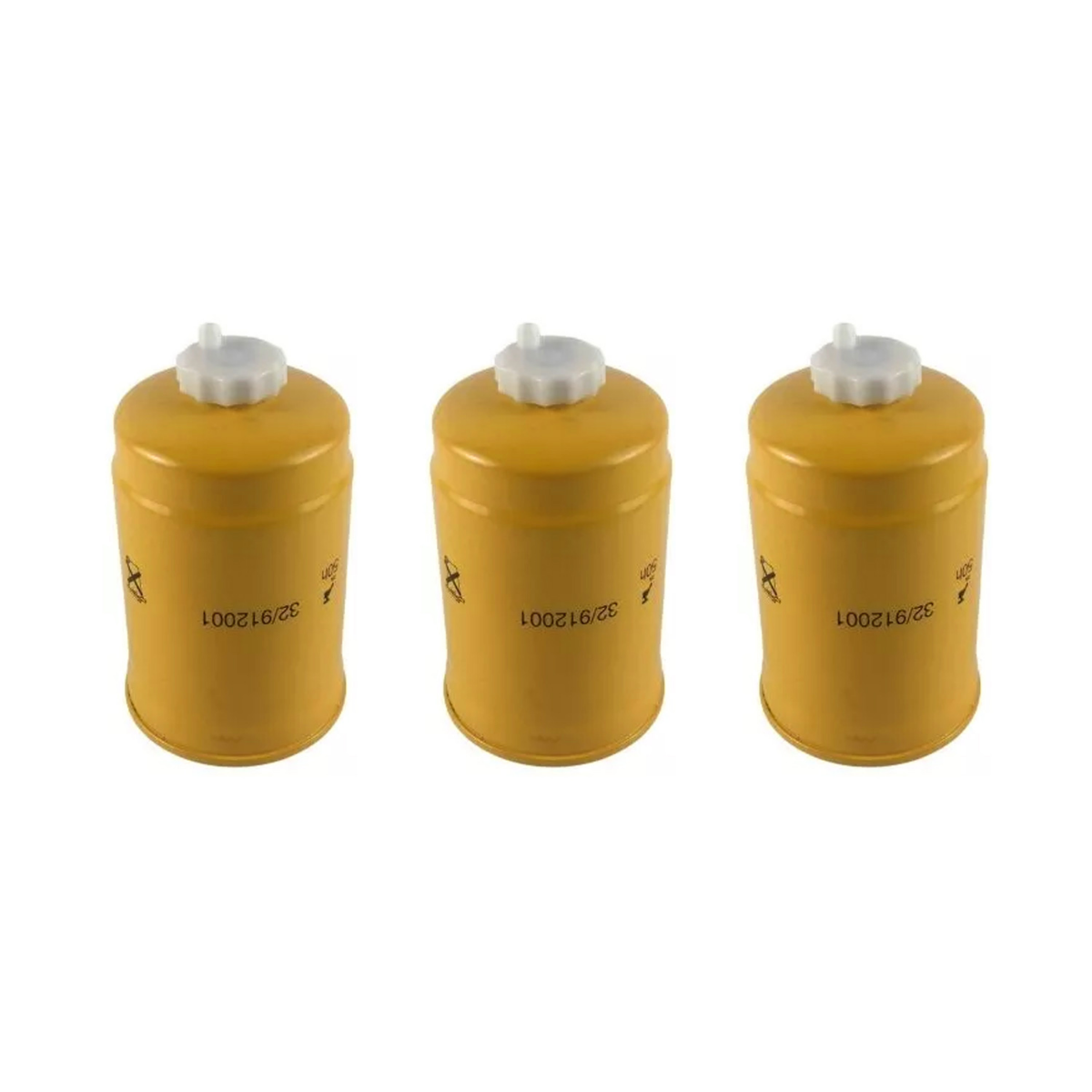 Filtre à carburant 3PCS 32/912001 pour JCB