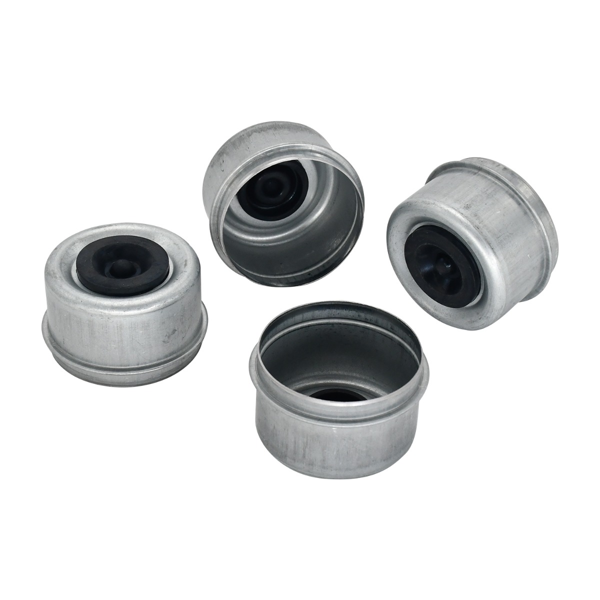 4 x 2,44 capuchon de graisse / poussière de lubrifiant avec bouchon en caoutchouc Pour le moyeu de remorque 5200 - 6000lb