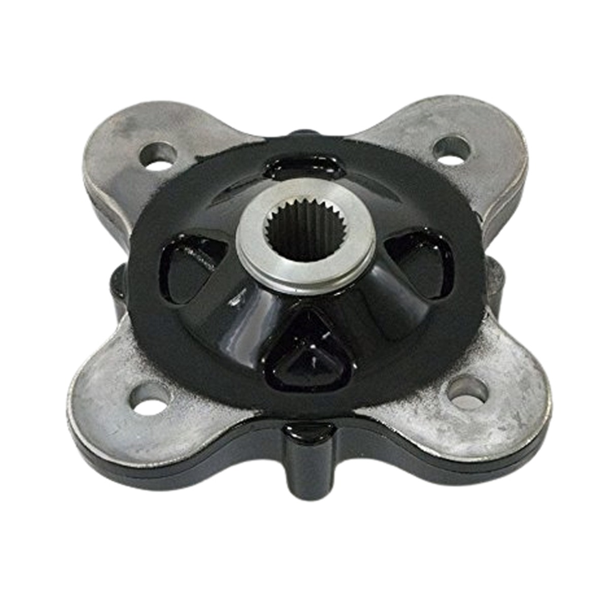 Moyeu arrière usiné noir 5142964 - 067 Pour Polaris