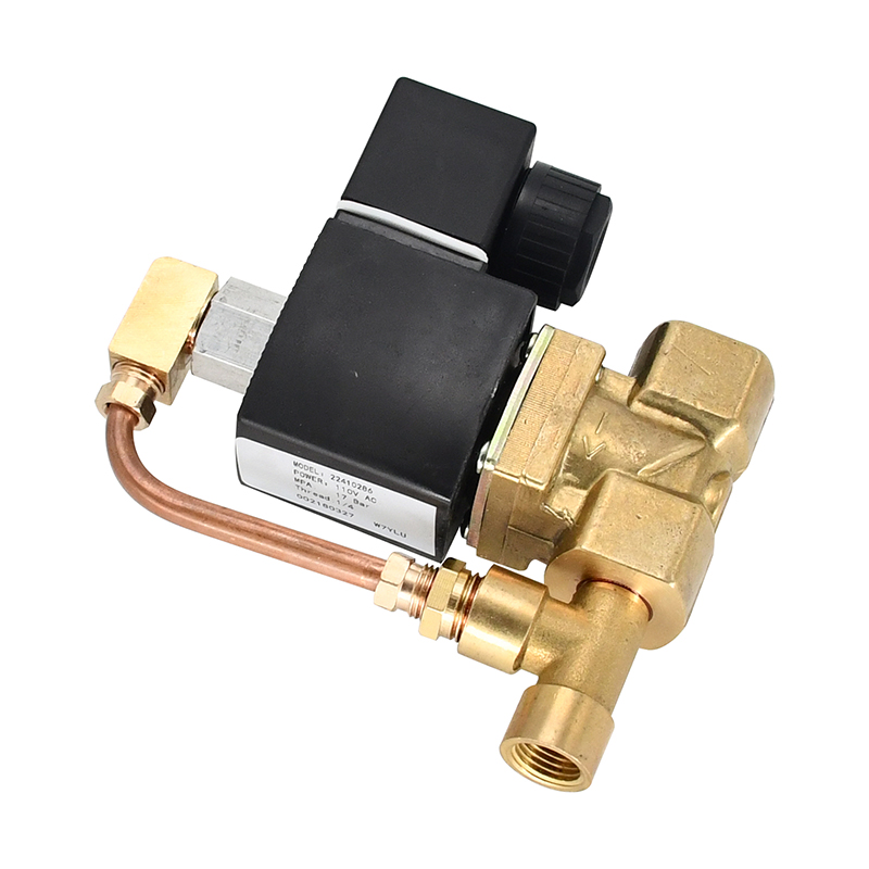 22410286 Neues Ablassmagnetventil 110 V für Ingersoll Rand-Schraubenluftkompressorteile