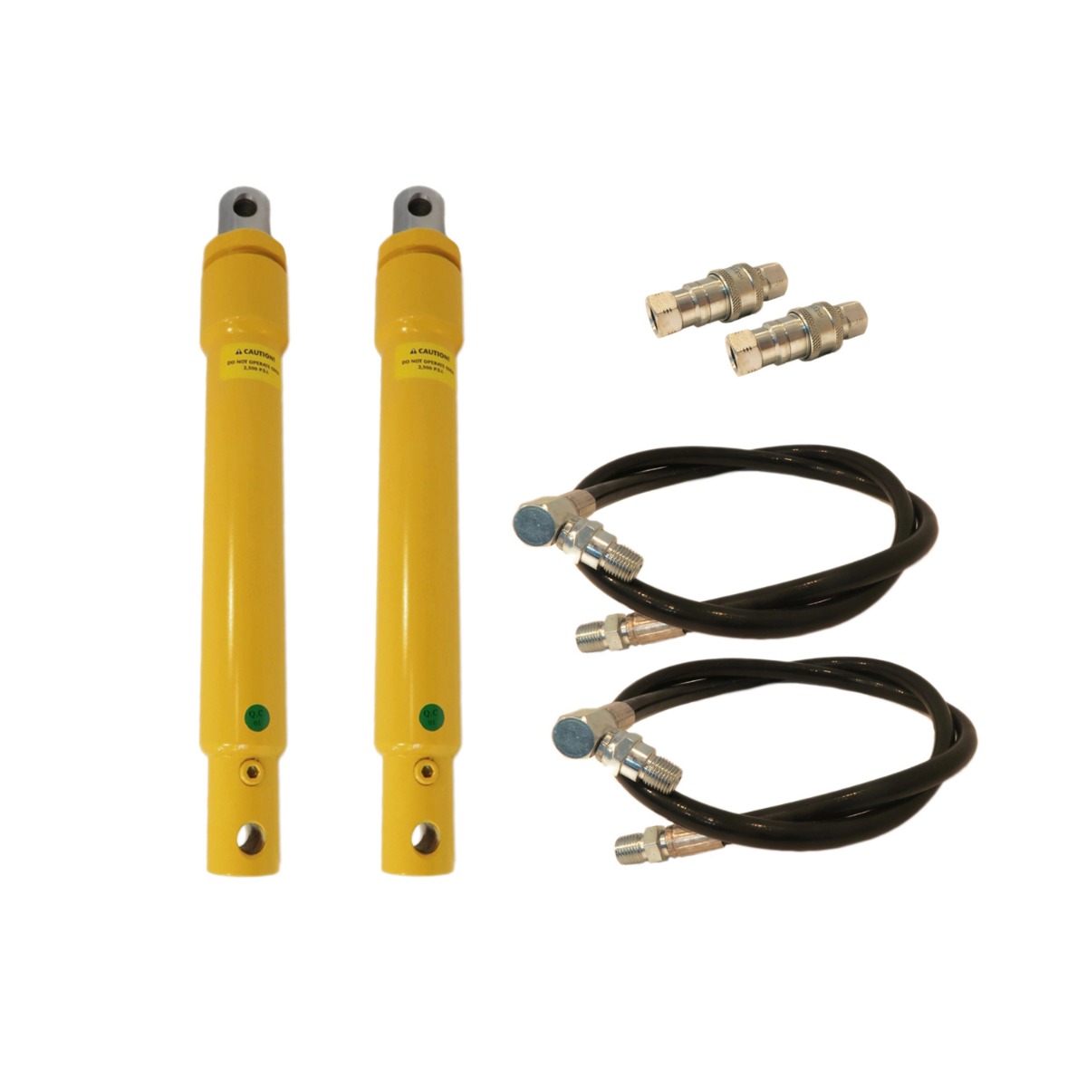 Cylindre d’angle de chasse neige avec coupleurs de tuyaux de pression 1304005 pour Meyer