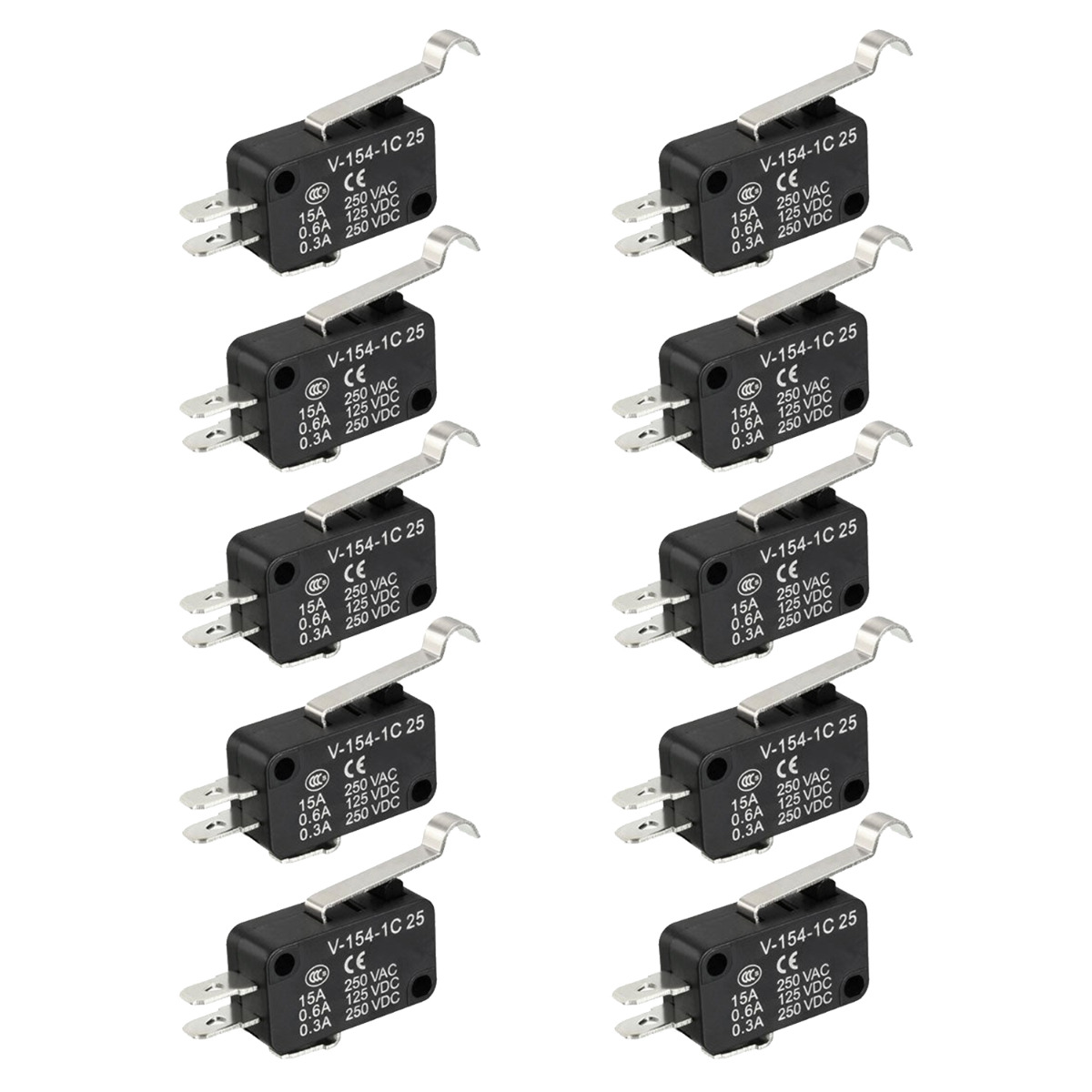 Micro interrupteur de fin de course V-154-1C25 pour Arduino