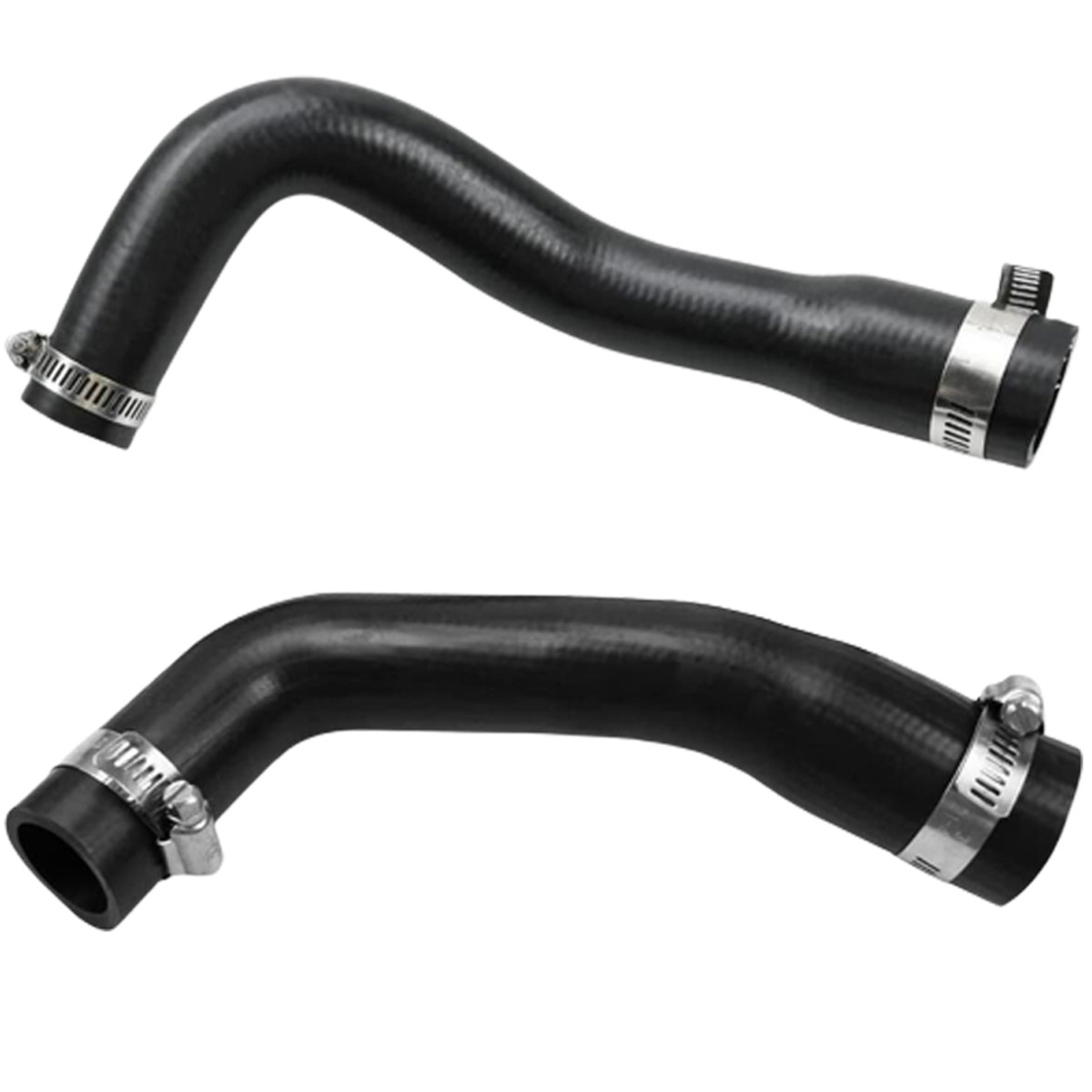 Tuyau de remplissage de carburant et tuyau d'aération de carburant avec 4 pinces 52040079 pour Jeep Wrangler YJ 87-95 avec réservoir de carburant de 20 gallons