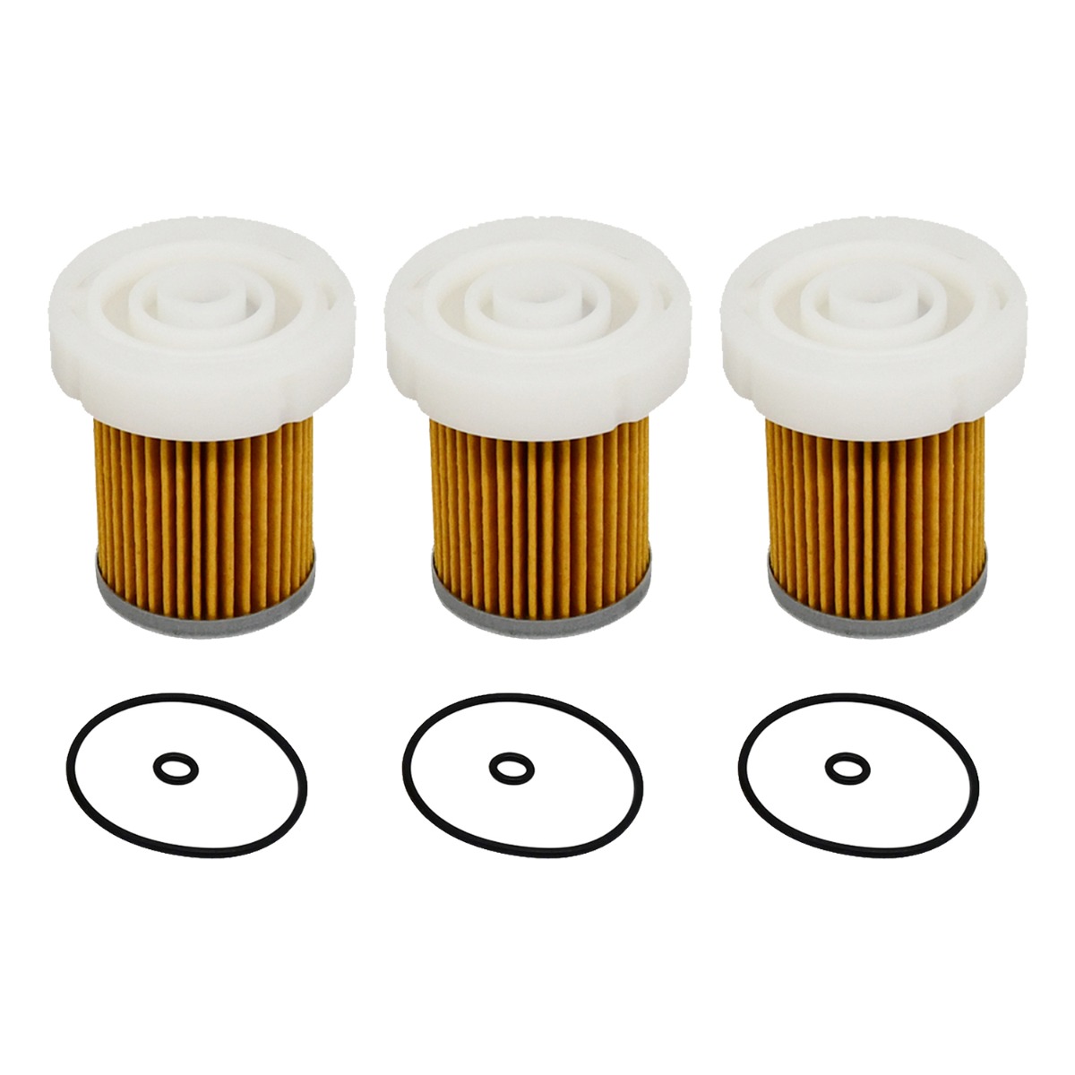 3 pièces Filtre à carburant 6a320 - 5930 avec joint torique pour Kubota