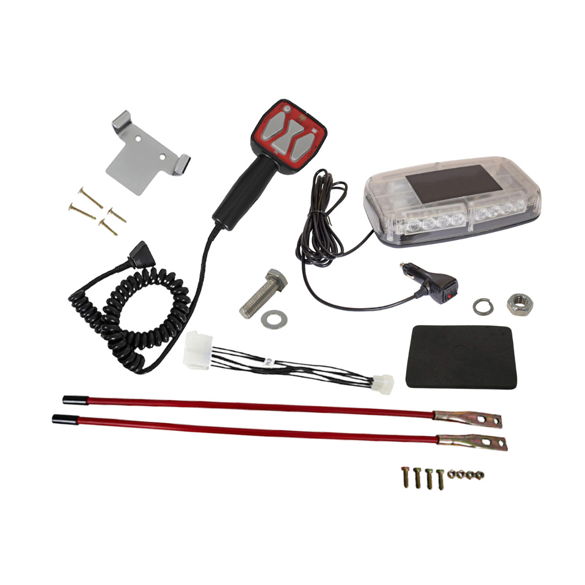 Mini barre lumineuse LED 8891040 Jeu de guides de lame de contrôleur portable pour Chasse neige