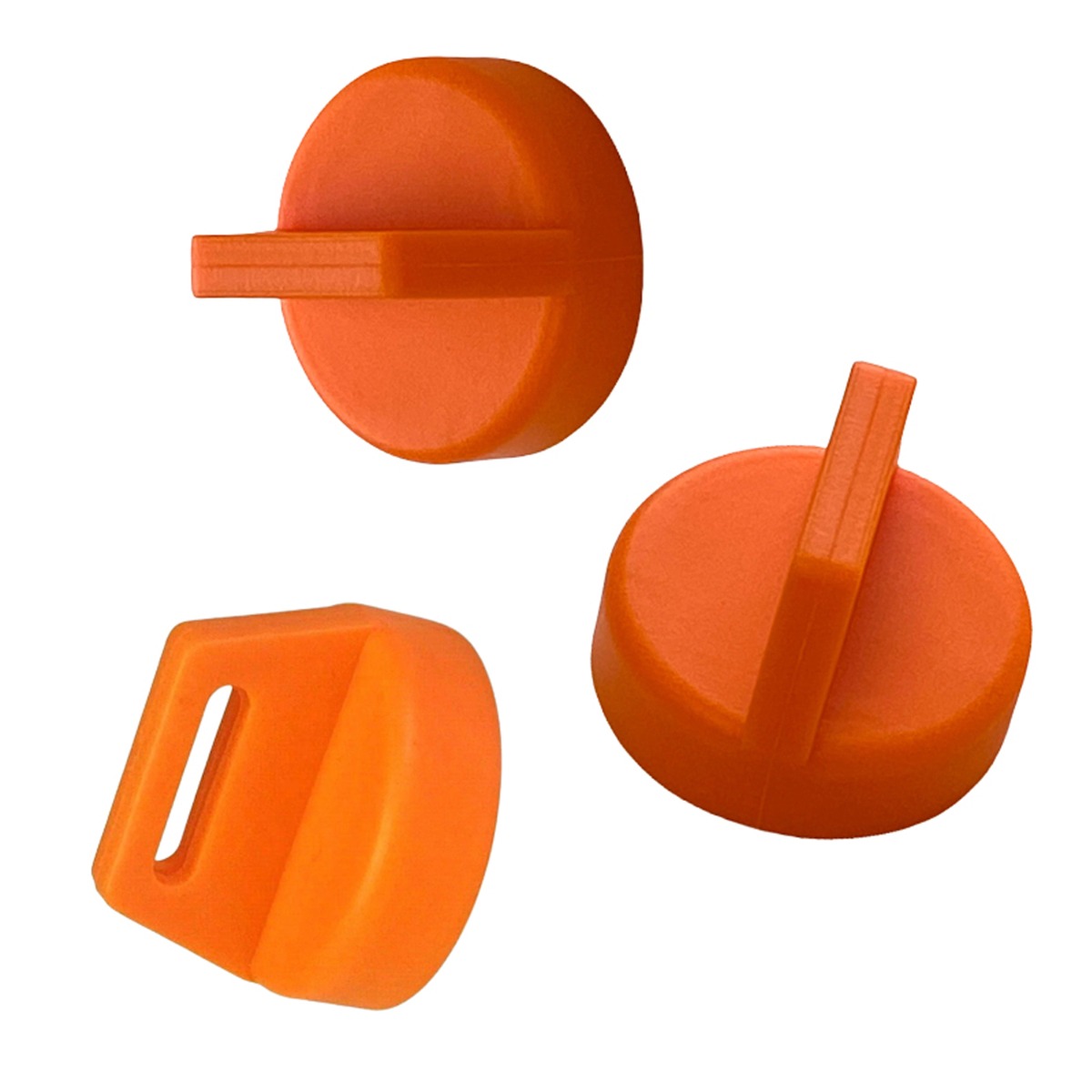 Couvercle de clé de commutateur d'allumage orange 5433534 pour Polaris