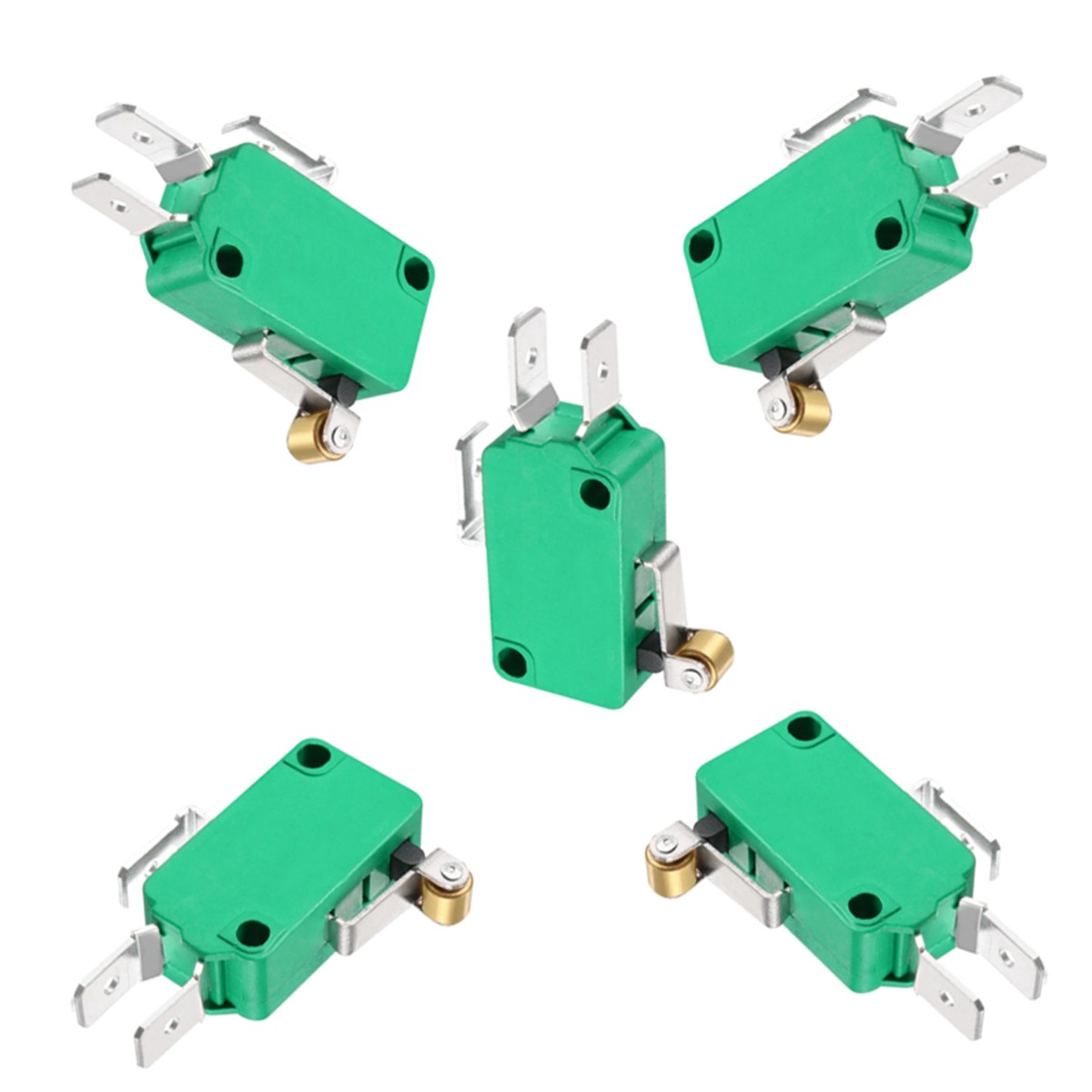 5 pièces Micro interrupteur de fin de course KW3-OZ pour circuits de contrôle AC DC