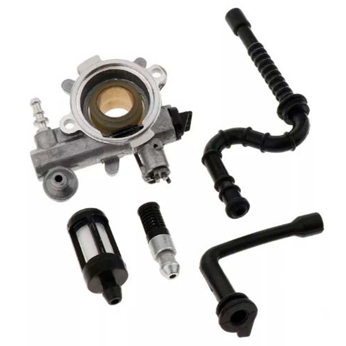 Kit de ligne de filtre à huile de carburant à engrenage à vis sans fin pour pompe à huile 1125 640 3201 pour Stihl