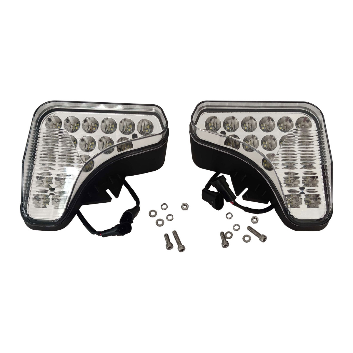 Kit de phares à LED 2pcs 7251341 pour Bobcat