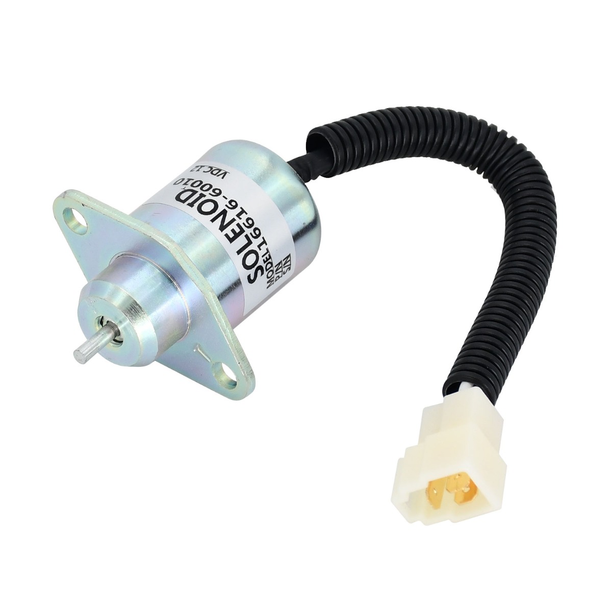 Solénoïde de carburant 12V 16616-60010 pour Kubota