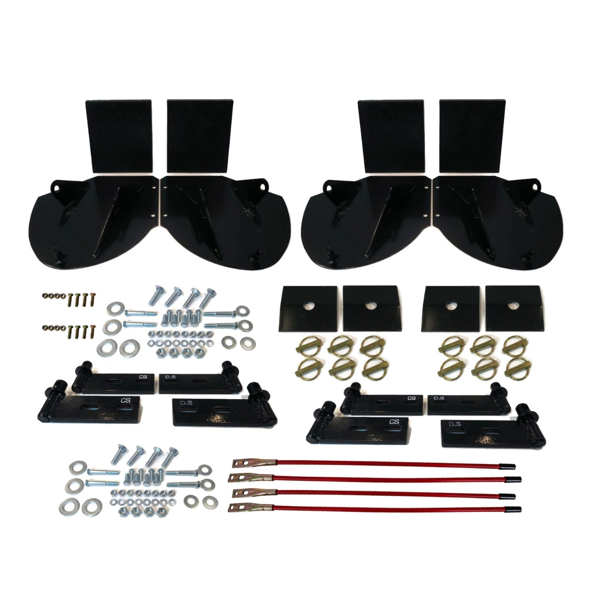 Kit de rallonge de pelle Kit de guidage de pelle PW-22 pour chasse-neige