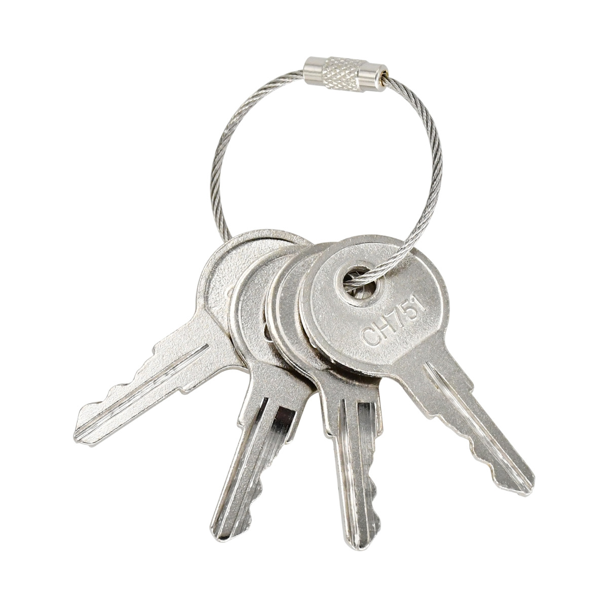 4 pièces clés universelles CH751 pour RV