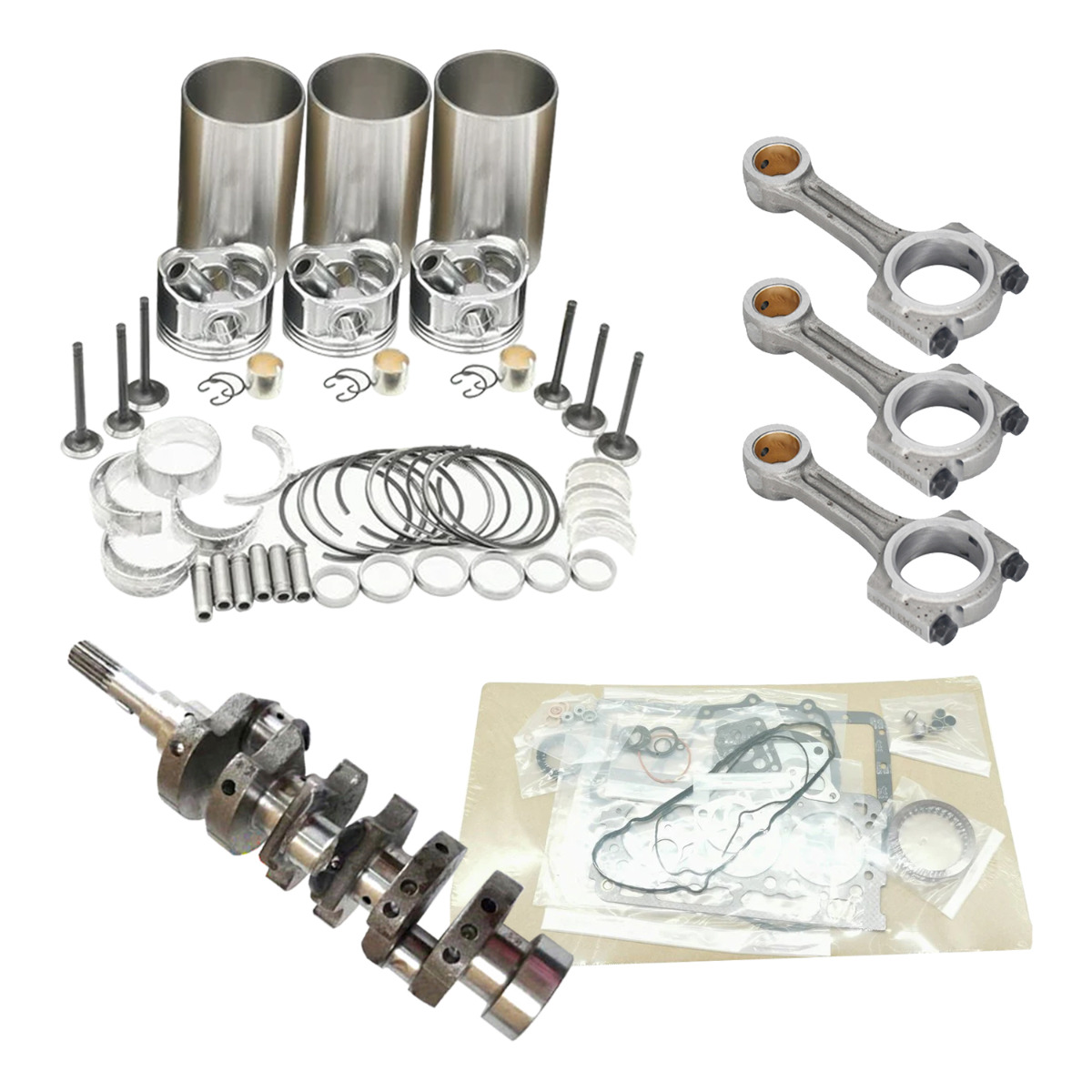 Kit de reconstruction de révision pour Kubota