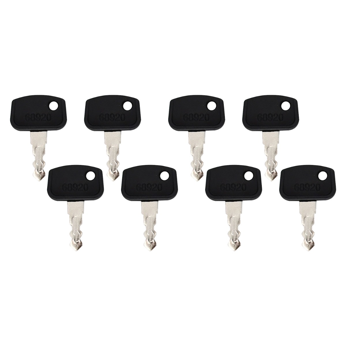 Clé d'allumage 8 pièces PL501-68920 pour Kubota