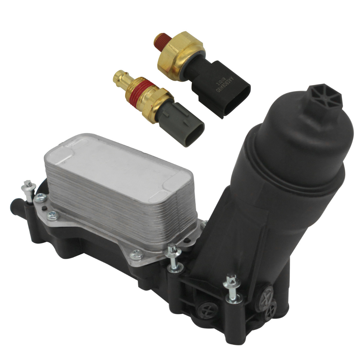 Ensemble filtre à huile/boîtier de radiateur 68105583AF pour Jeep