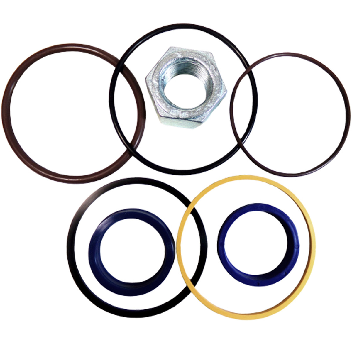 Kit d'étanchéité du vérin d'inclinaison 6804615 pour Bobcat