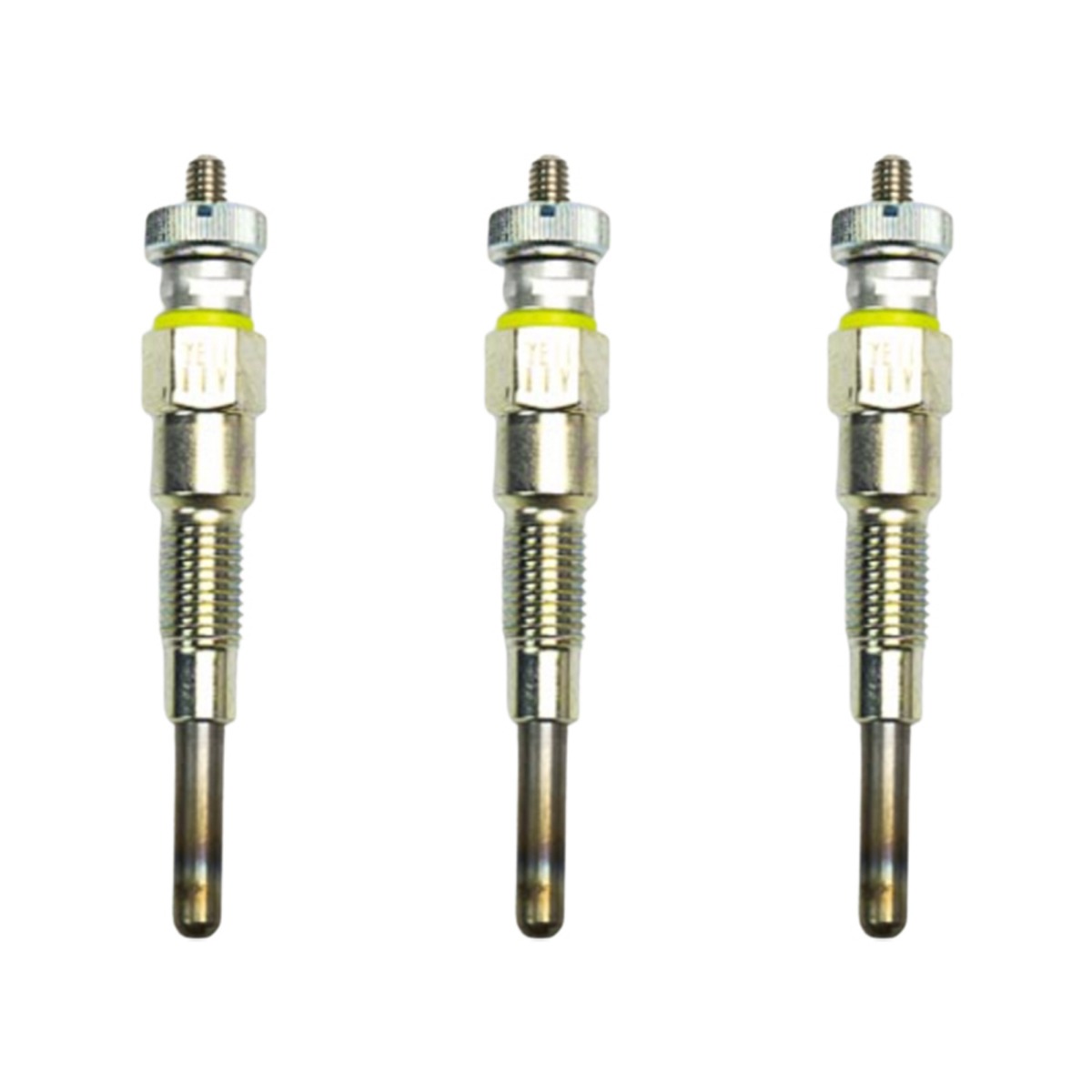 3 Bougies de Préchauffage 16281-65510 pour Kubota