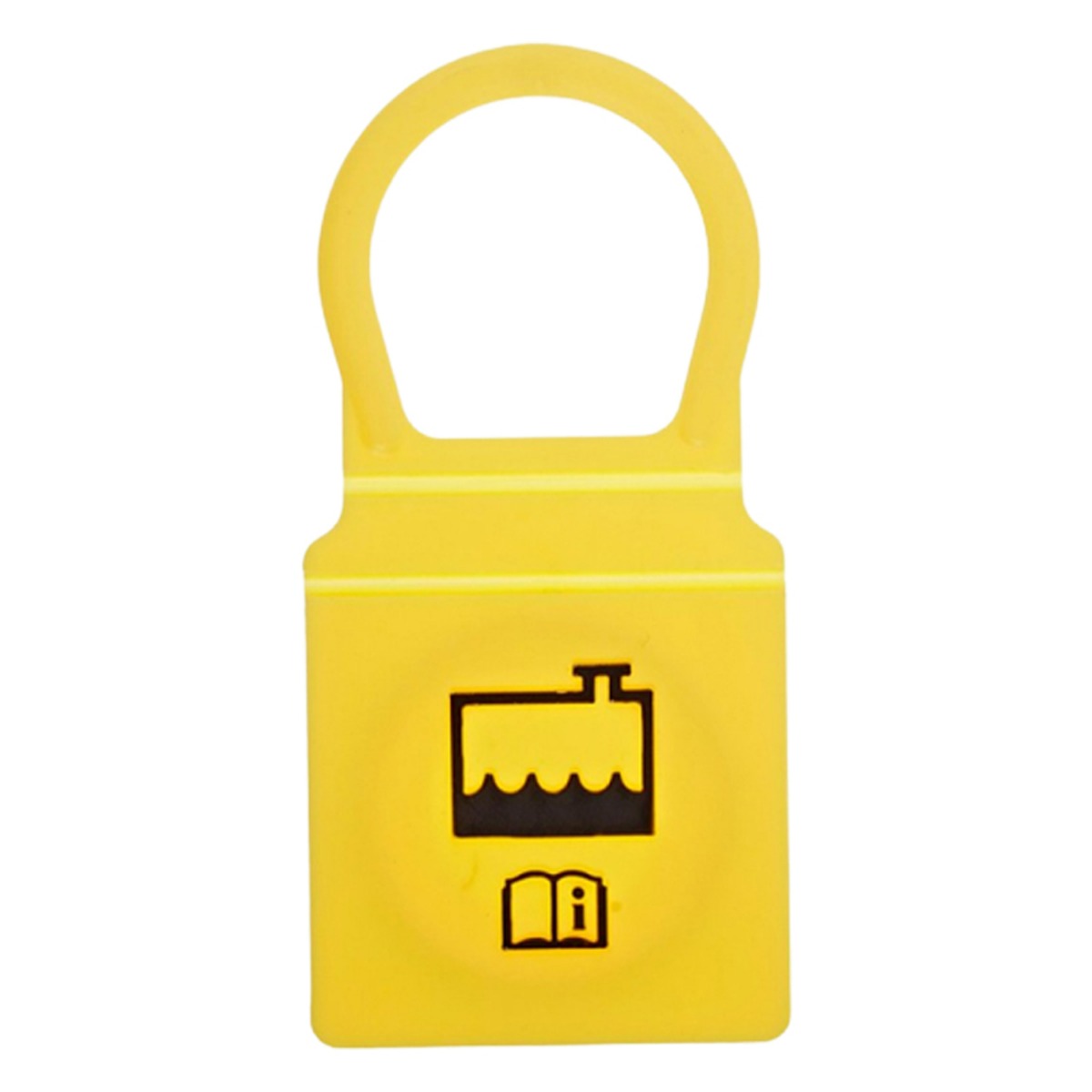 Bouchon jaune de réservoir de liquide de refroidissement moteur 52079331 pour Jeep