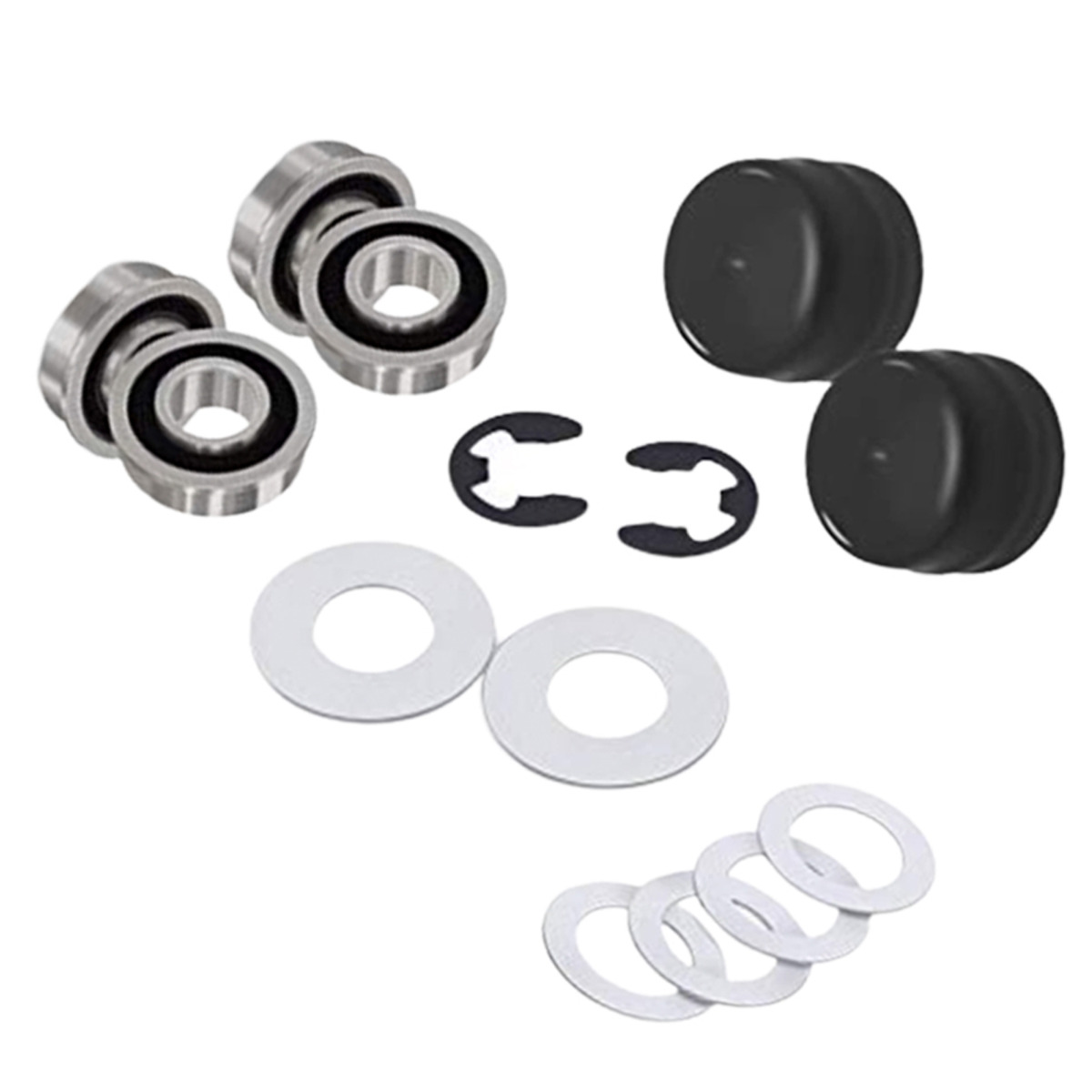 Kit de conversion de bague de roue avant en roulement AM127304 pour John Deere
