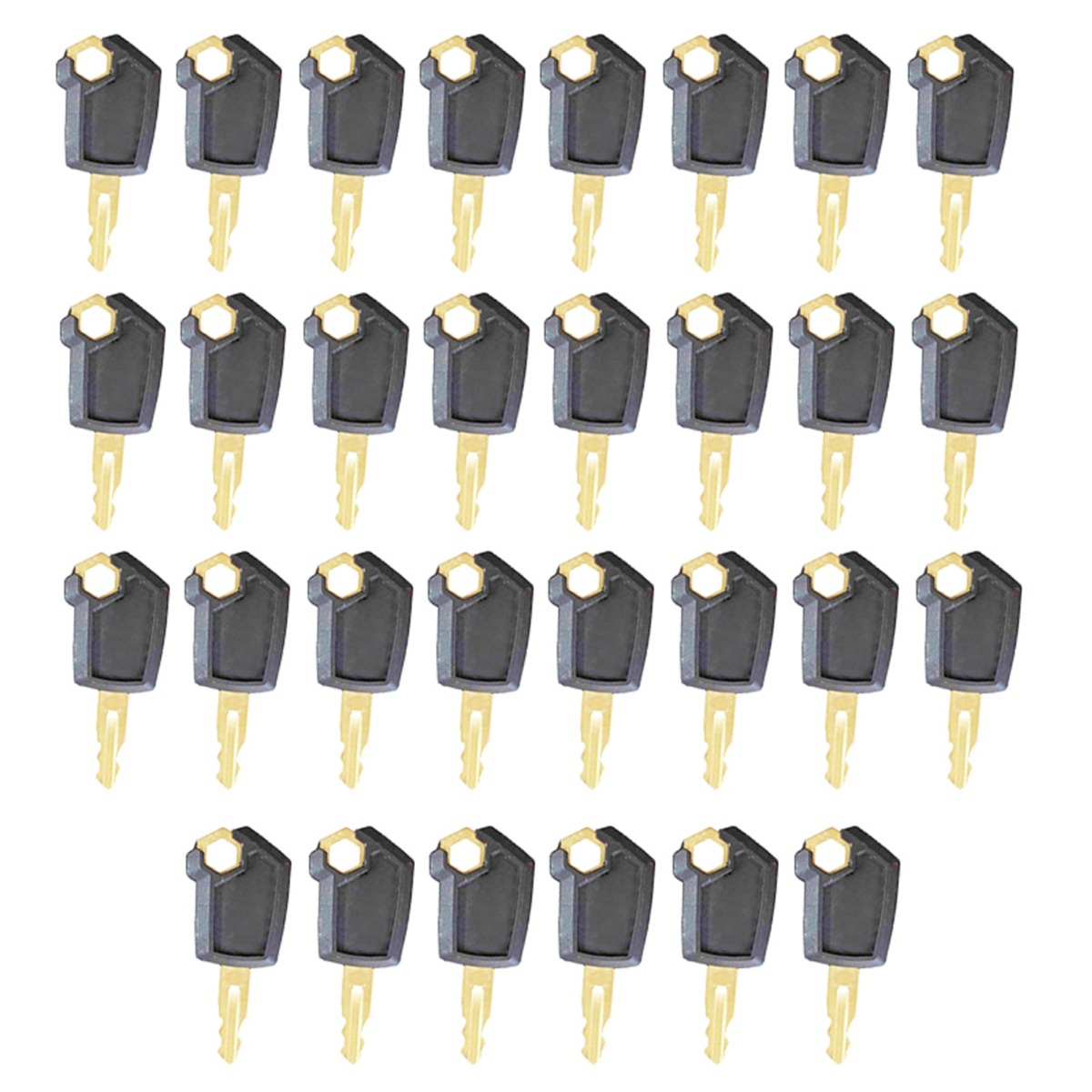 30pcs Clé de contact 5P8500 pour Caterpillar