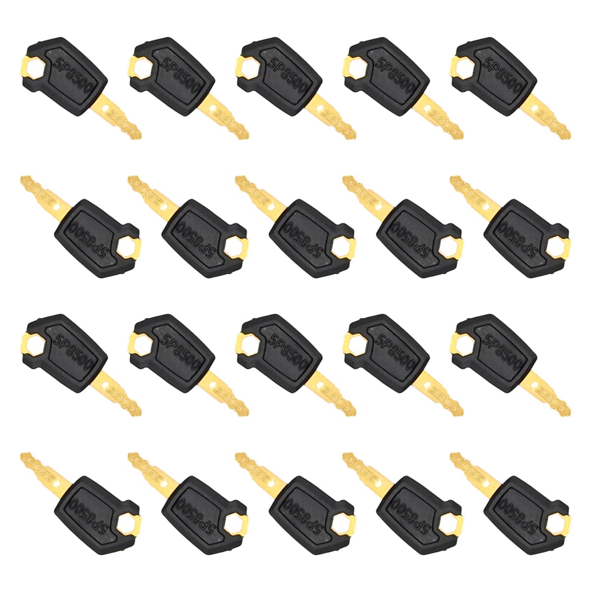 20 PCS Clé de contact 5P8500 pour Caterpillar