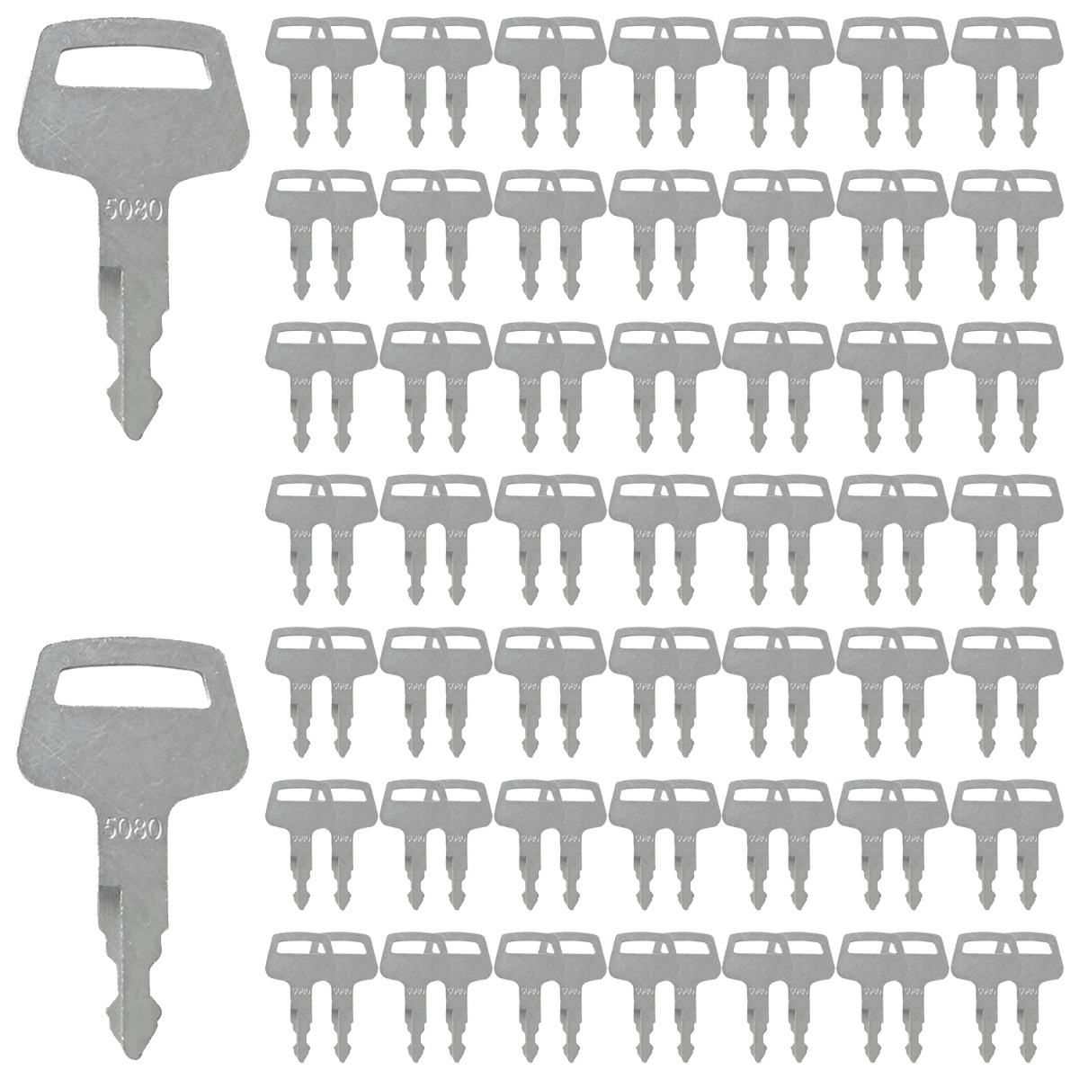 100pcs Clé de contact 5080 pour Kato