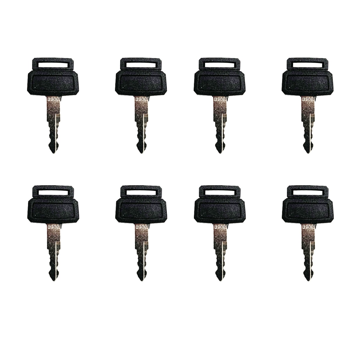 8 pièces D200 clés de contact pour Doosan