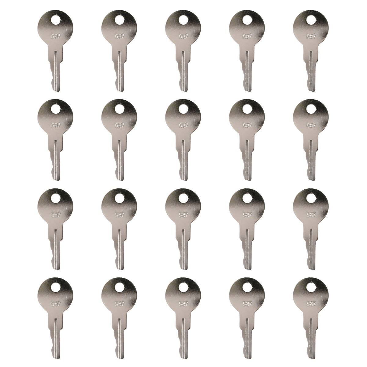 Clé de contact 7012587 20PCS pour JLG