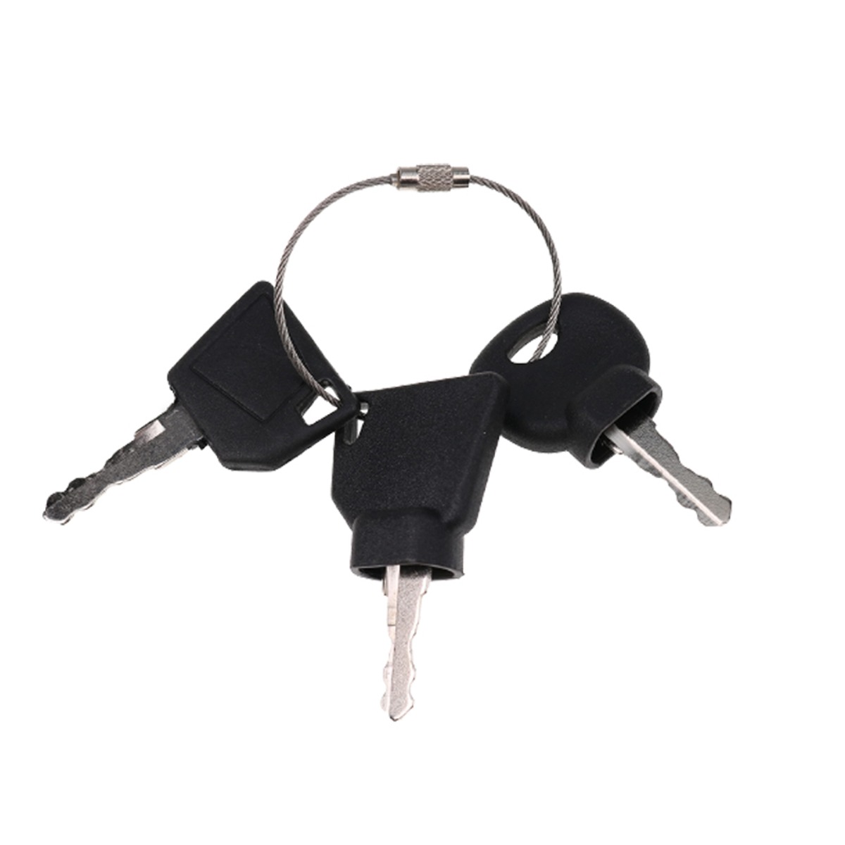 3PCS Ensemble de clés de contact pour équipement lourd Pour Hamm