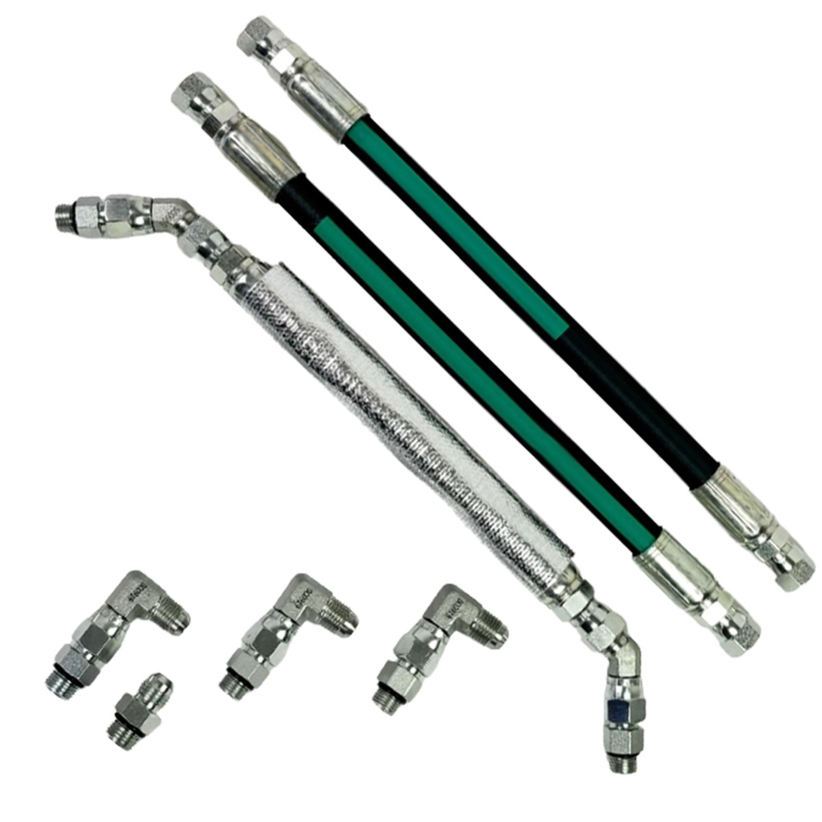 1 ensemble tuyau de ligne croisé HPOP de pompe à huile haute pression hpX 181999095762 pour Ford