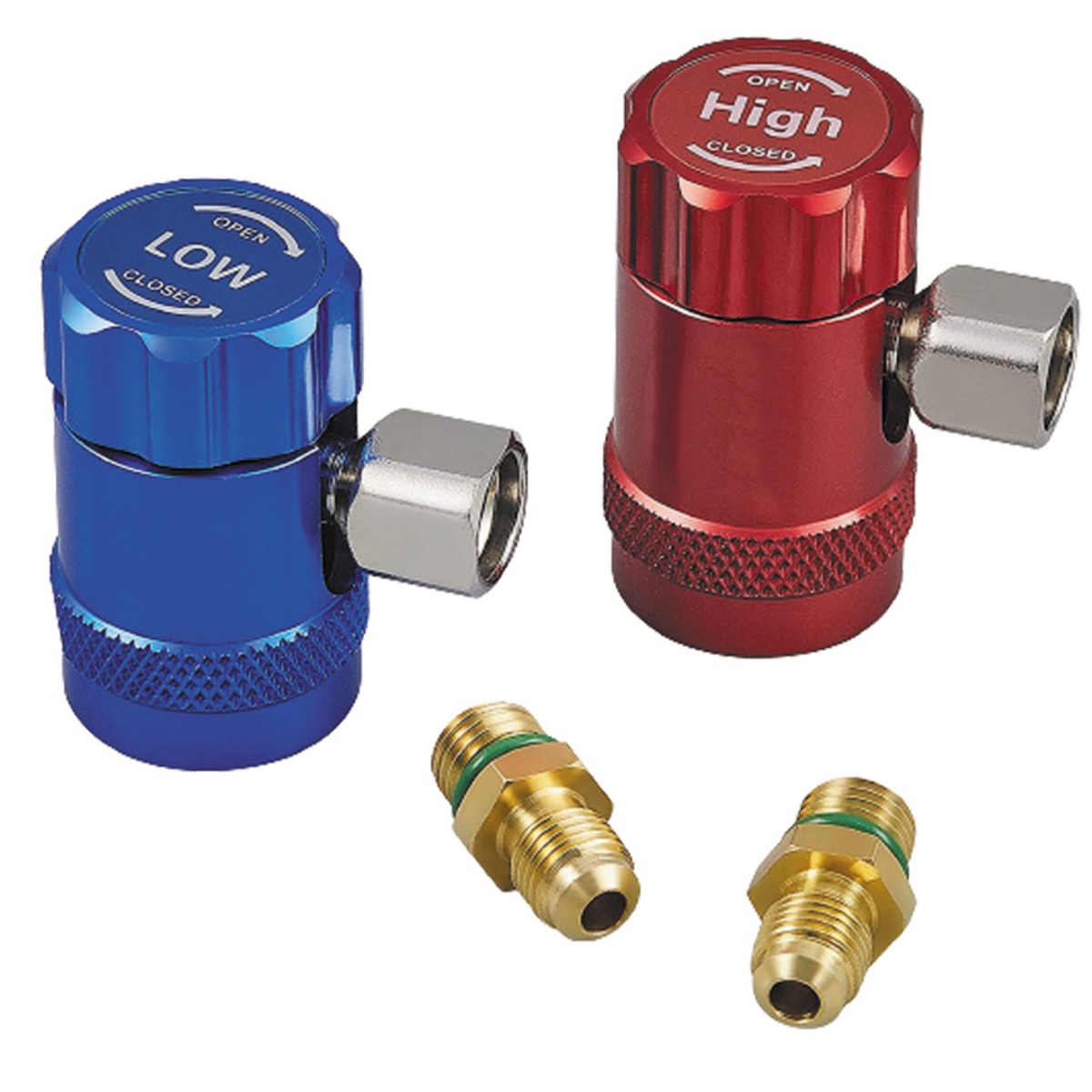 Coupleurs haute et basse pression 2 pièces R1234yf pour véhicules