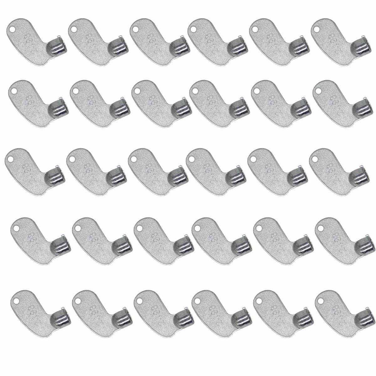30pc. Clé de contact 2498 pour TCM pour Bomag