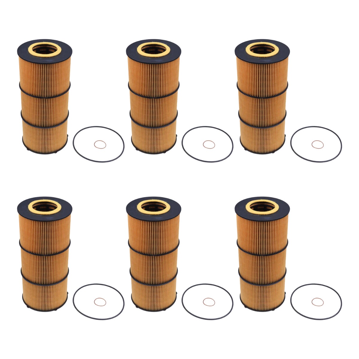 6 pièces filtre à huile A4731800909 pour Detroit