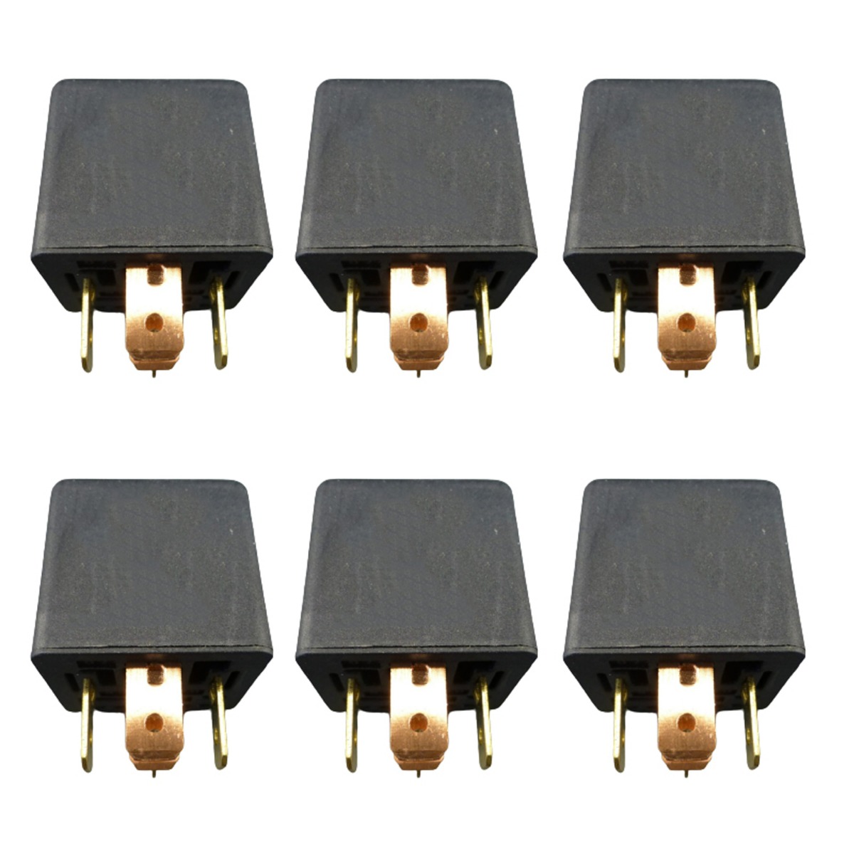 6pcs Relais 12V 40Ampere 5 bornes 086-1201-00 pour Bad Boy