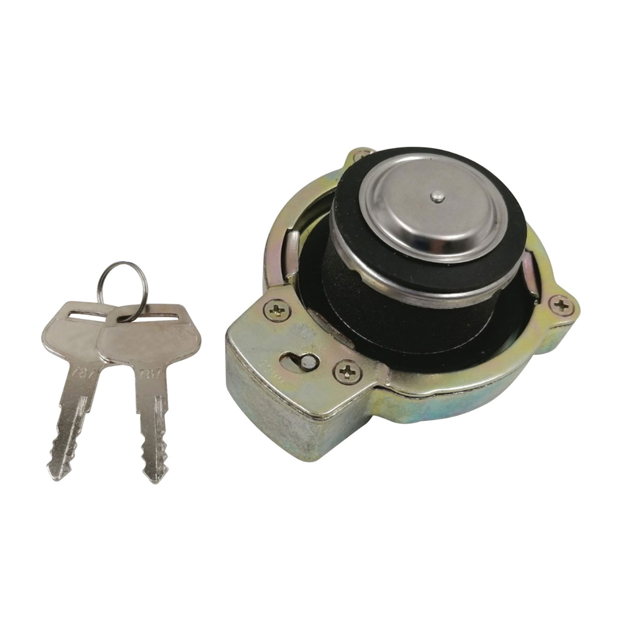 Bouchon de réservoir d'huile hydraulique et de carburant avec 2 clés 17A-60-11310 pour Komatsu