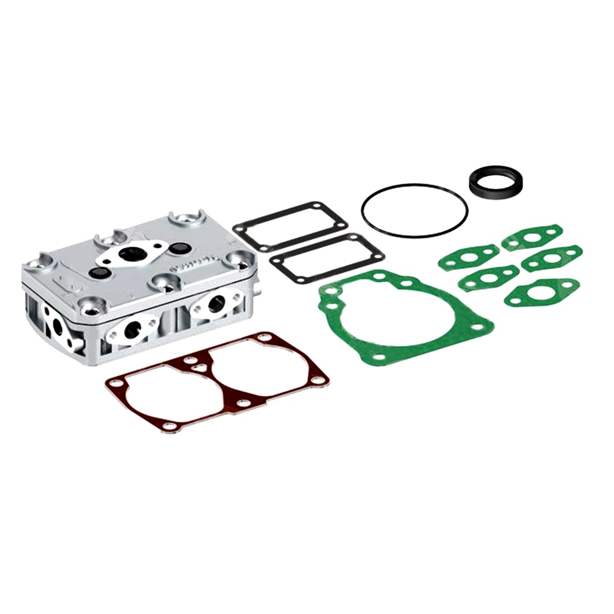 Culasse de compresseur complète 93162116 pour Iveco