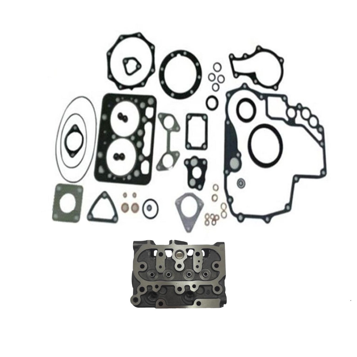 Culasse et jeu de joints complets pour Kubota moteur Z482