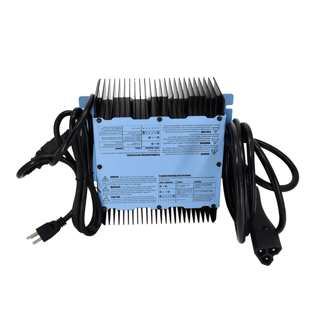 Chargeur de batterie de voiturette de golf 48V DC 17A HP4817P pour EZGO